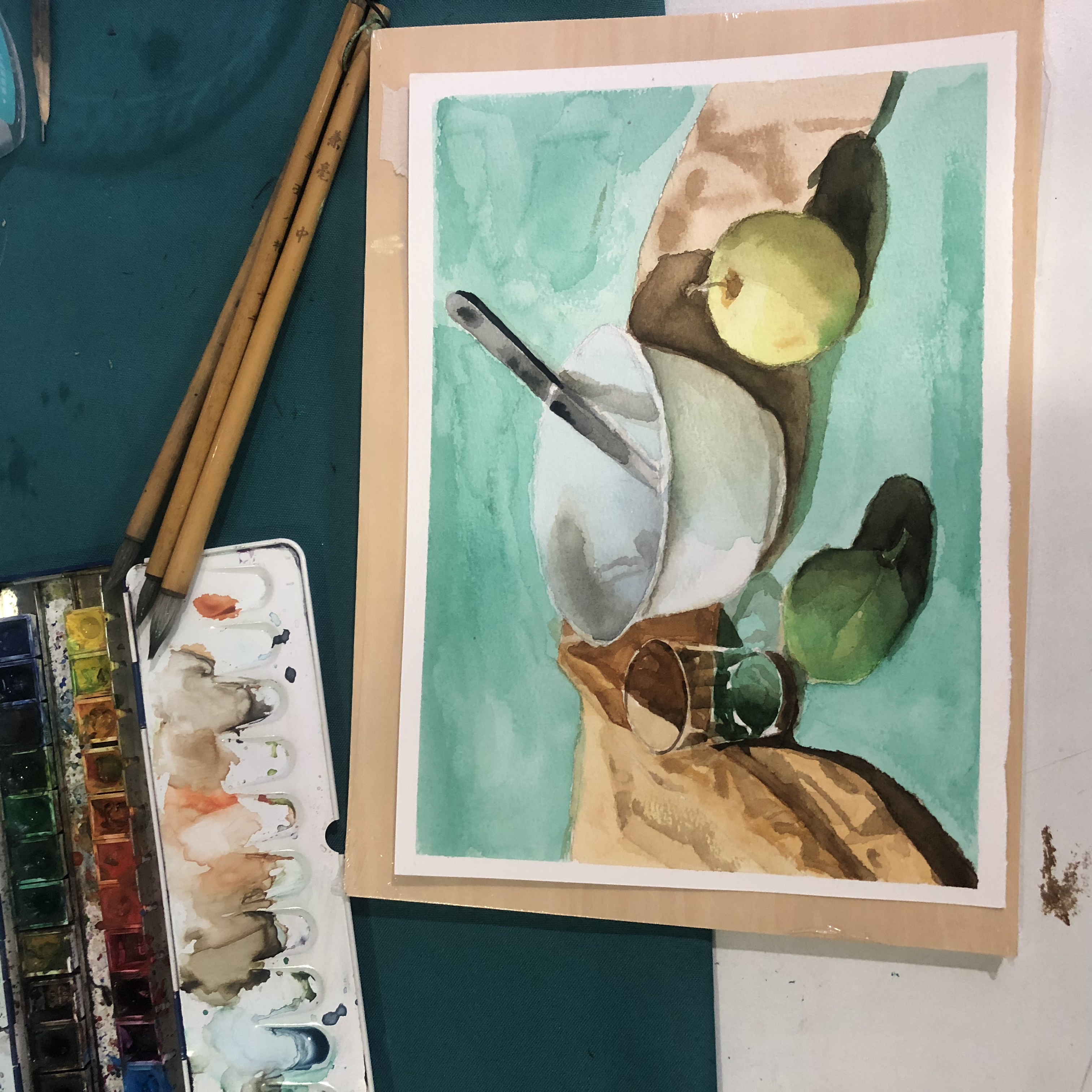 丙烯作品