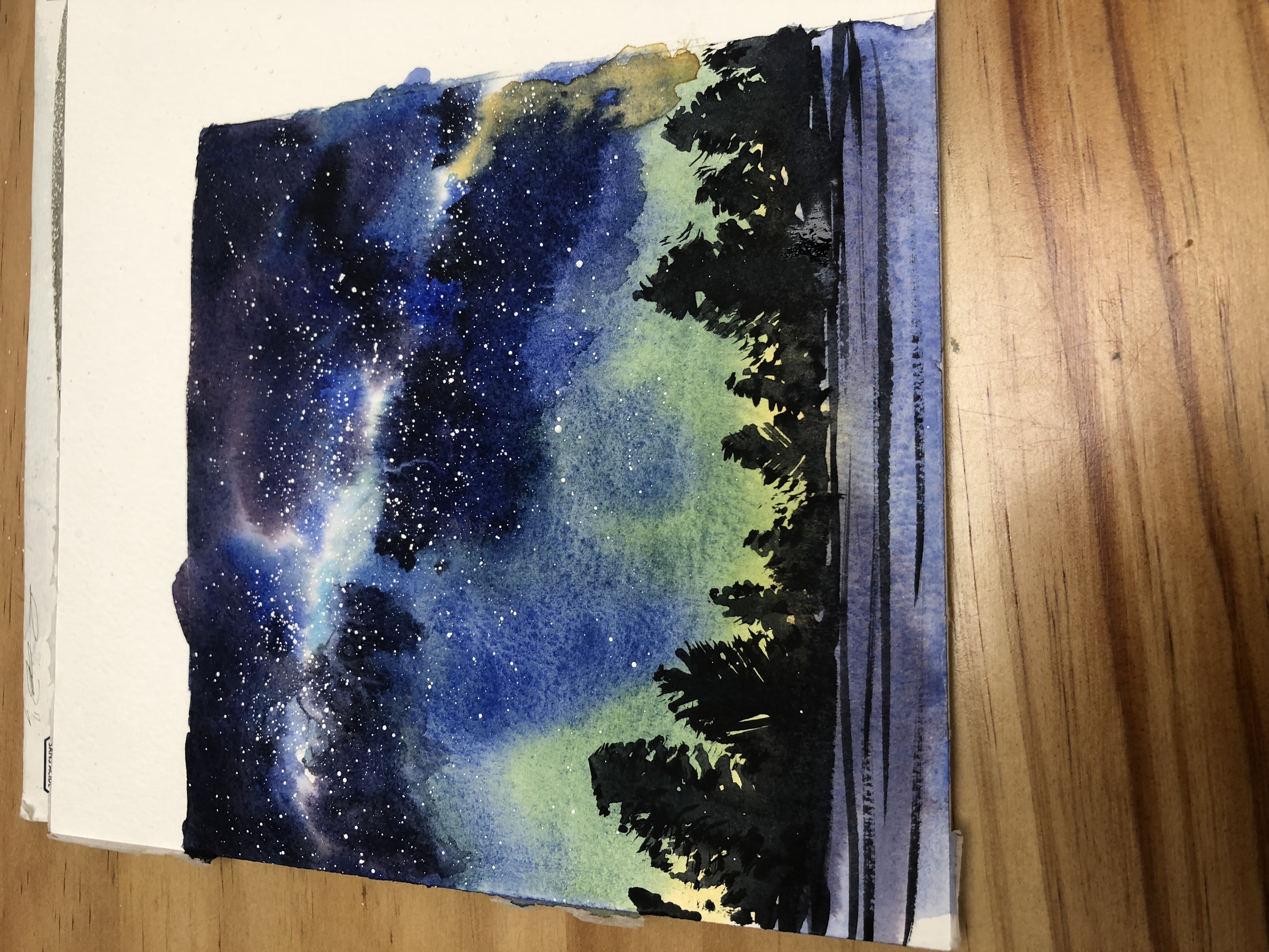丙烯作品