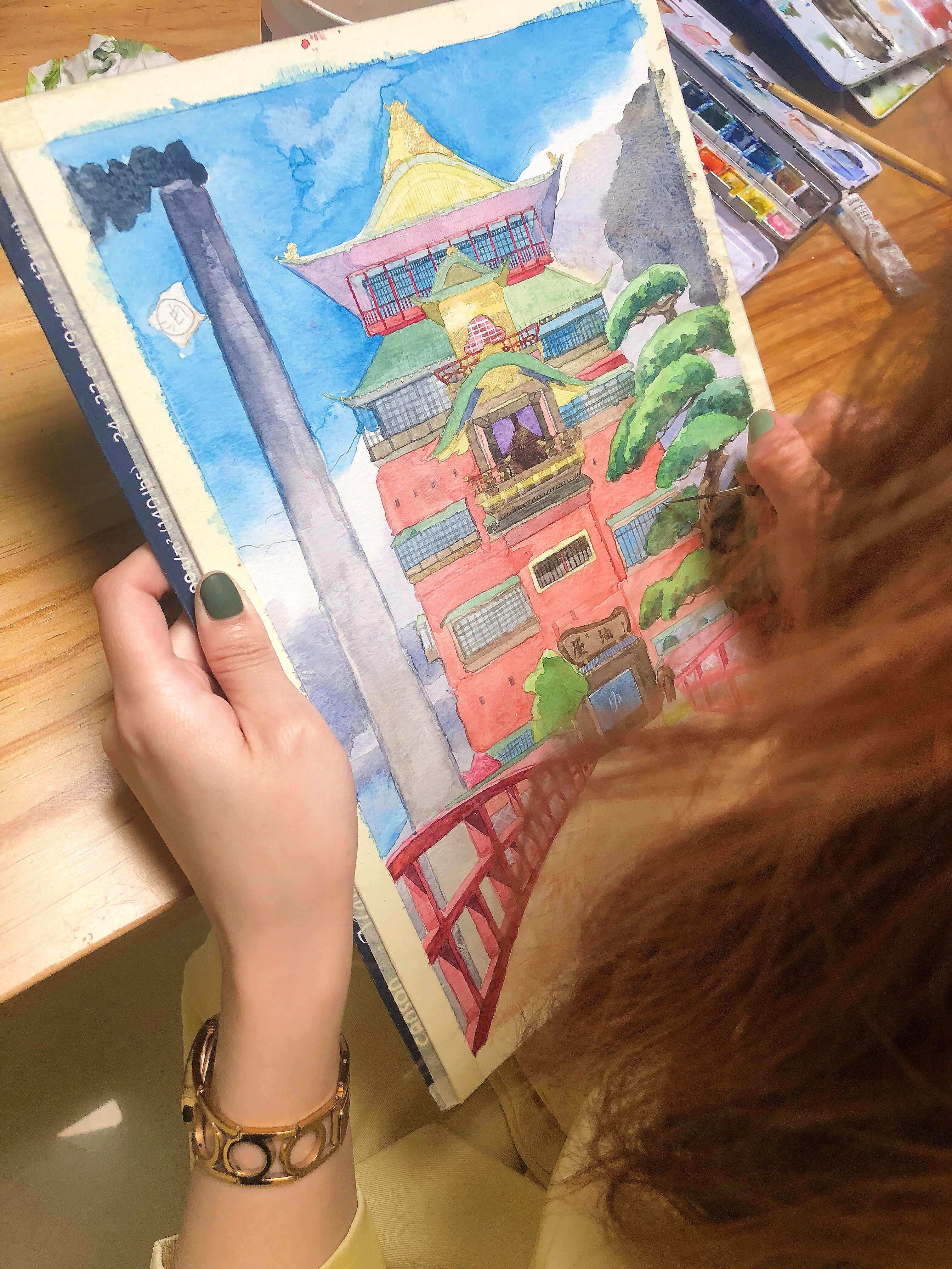 丙烯作品
