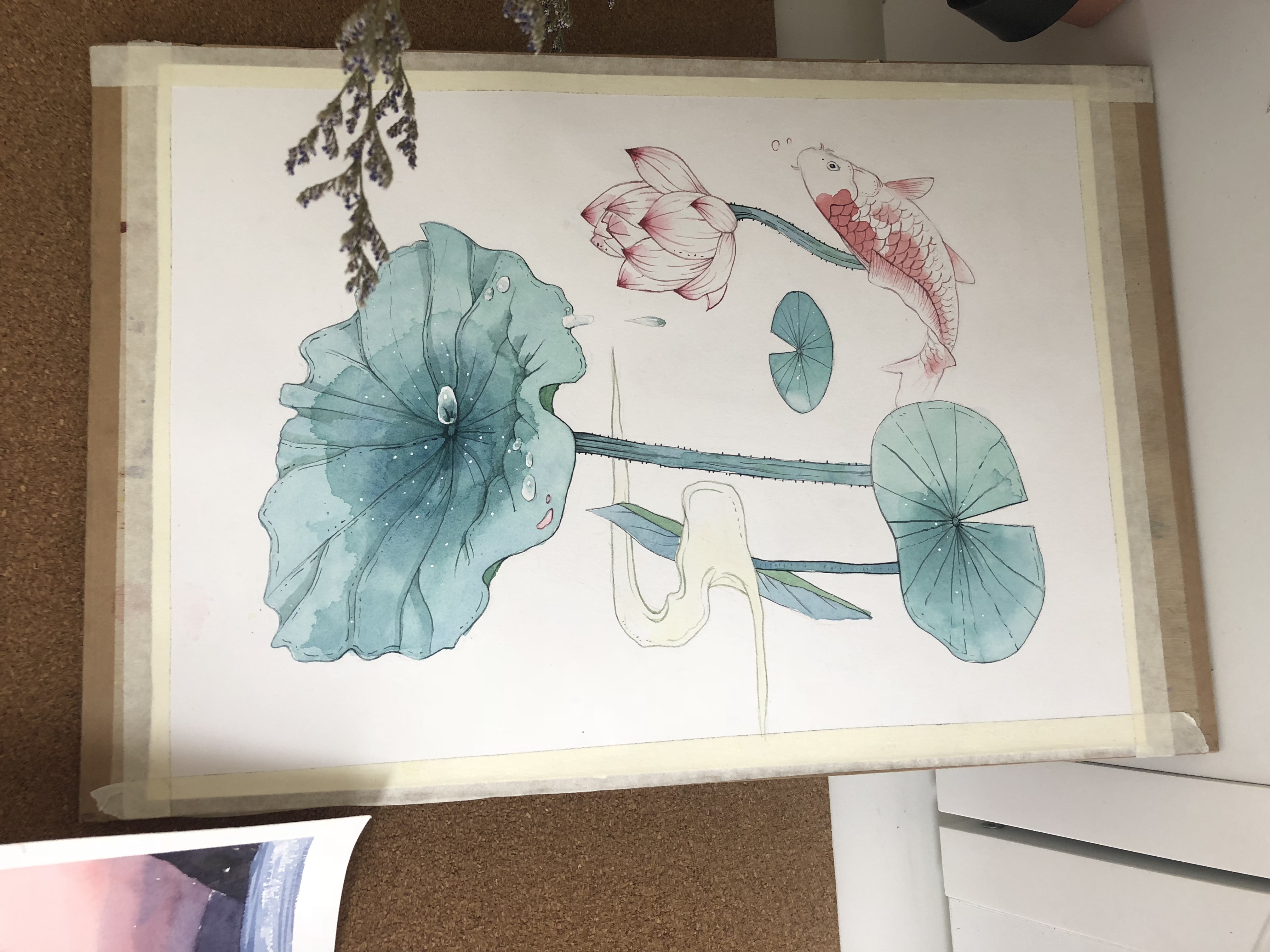 水彩作品