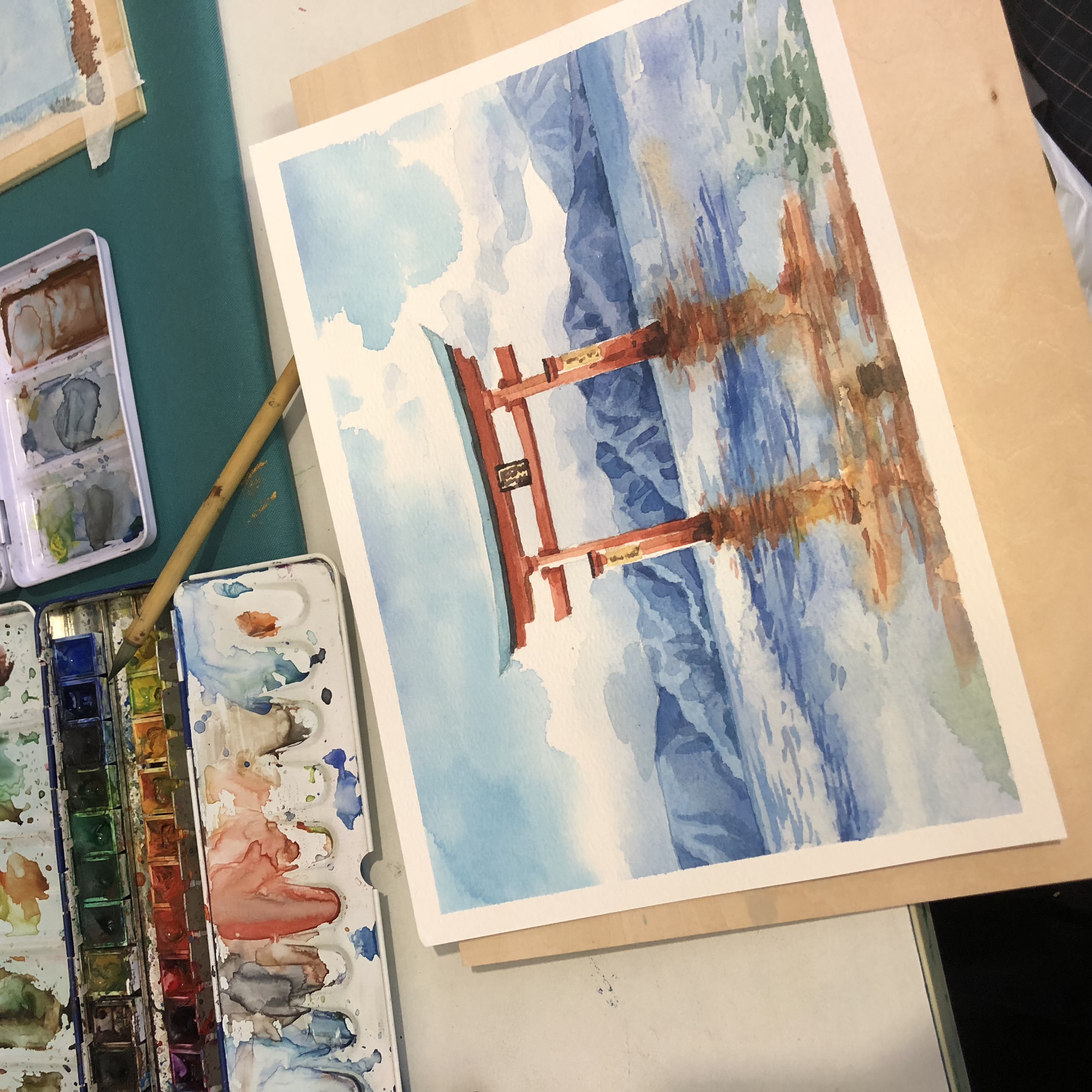 水彩作品