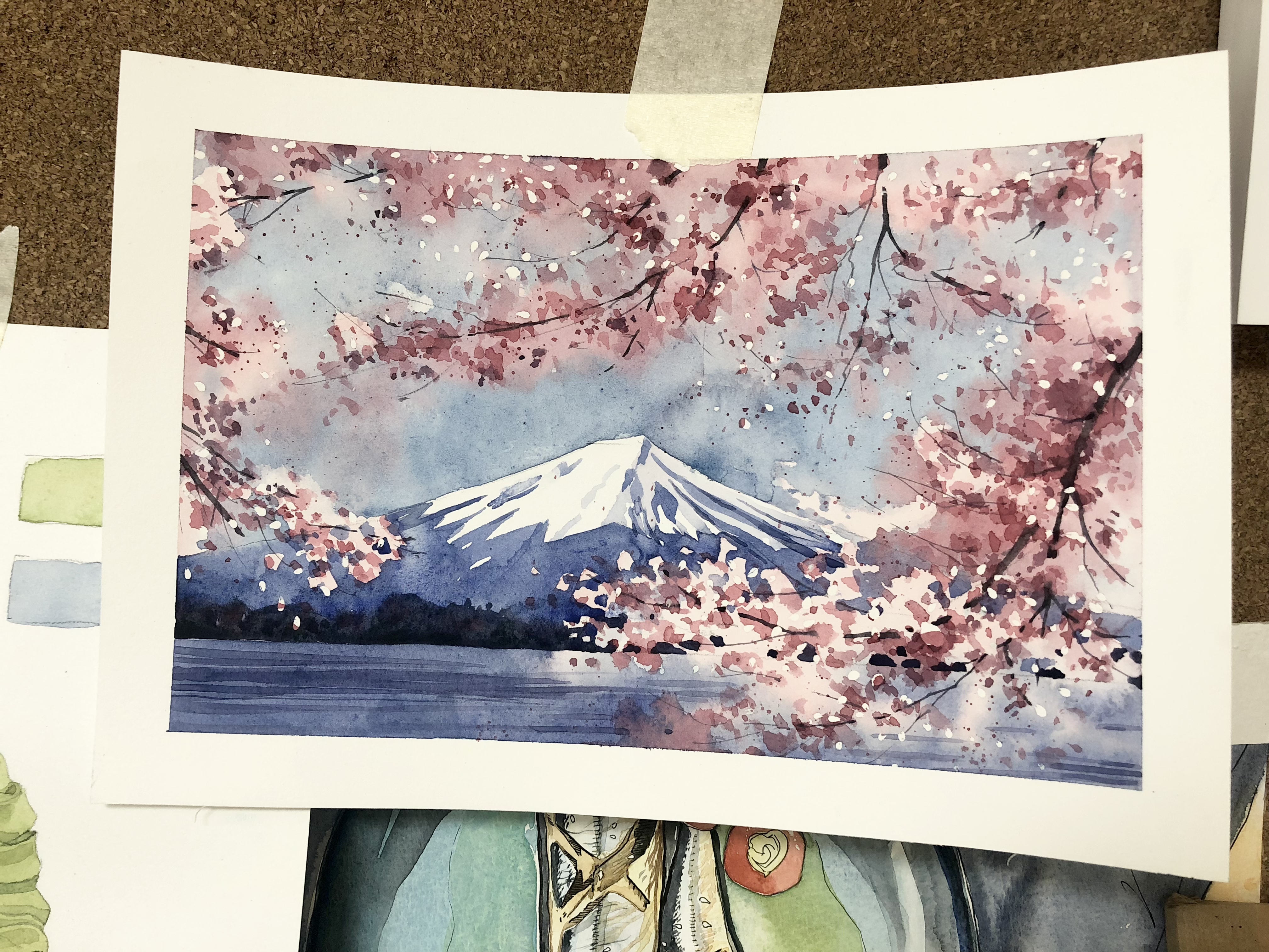 水彩作品