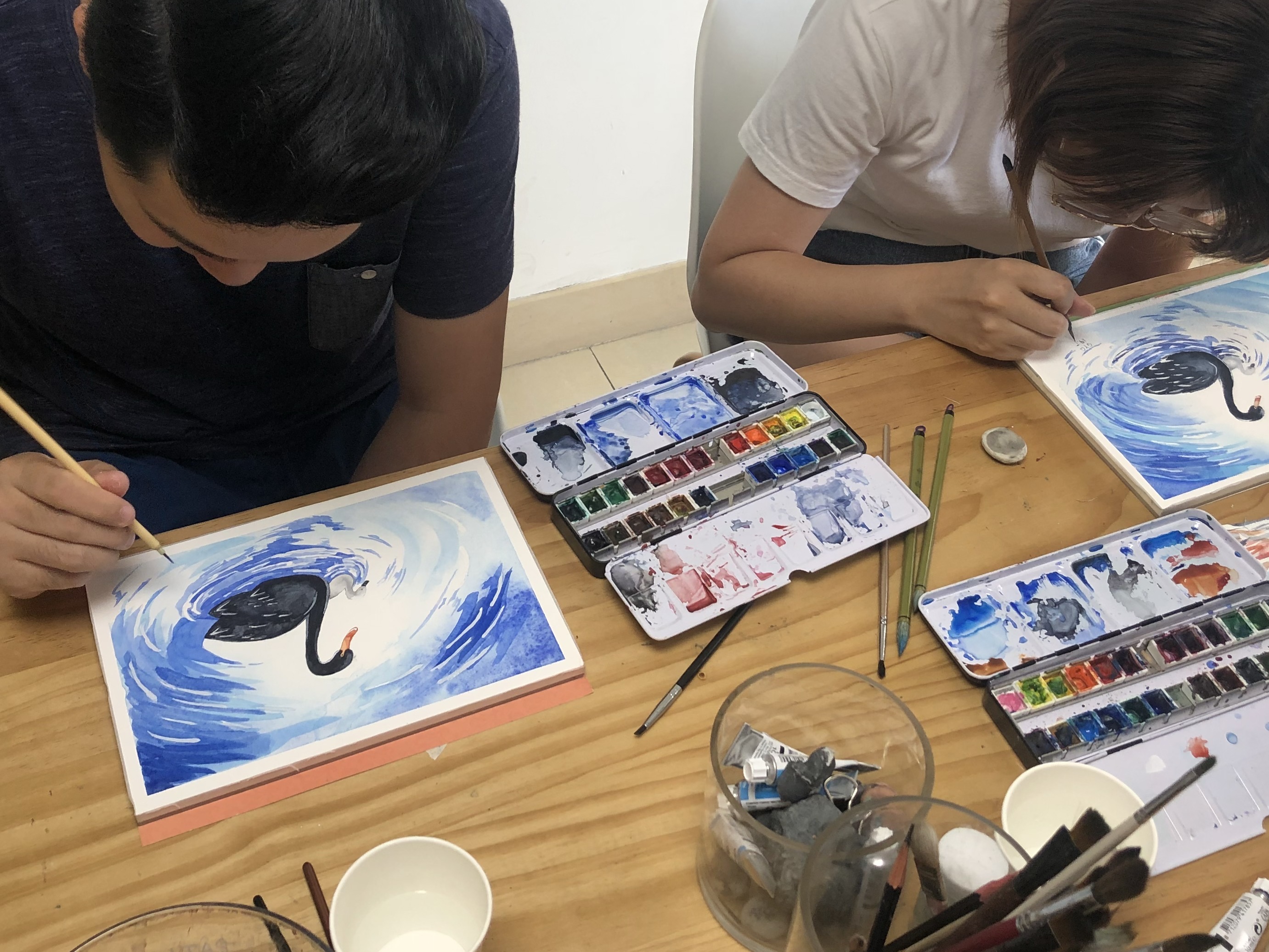 水彩作品